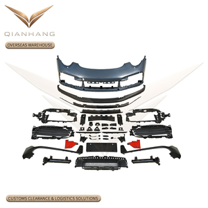 Ensemble de pare-chocs avant style 992 Turbo SD avec feux de jour DRL intégrés, fixation par boulons, boulons inclus pour 911 991.1 991.2 - Product Image 2