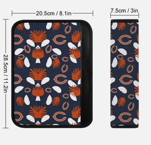 Los equipos de los Chicago Bears 32 pueden personalizar fundas de cinturón de seguridad de coche personalizadas de alta calidad que son antideslizantes y cómodas - Product Image 3