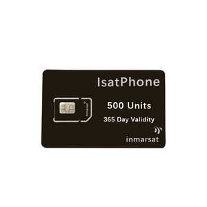 Inmarsat Satellite Phone <span class=keywords><strong>SIM</strong></span> <span class=keywords><strong>Card</strong></span> com 500 Unidades/333 Minutos/365 Dias Airtime Uso Global Pré-pago - Product Image 1