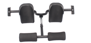 Déambulateur de rééducation professionnel avec double vérin à gaz, pliable, anti-basculement, charge de 150 kg pour les adultes grands - Product Image 4