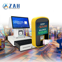 Lecteur de cartes RFID sans contact pour machines de jeux d'arcade, système de paiement Tap-to-Play, WiFi |   Parc d'attractions FEC |   Coût unique