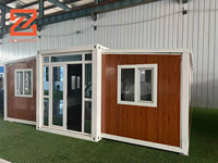 Casas Contenedor Prefabricadas Expandibles de Diseño Importado, Villa Prefabricada de 3 Dormitorios de China