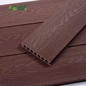 Nouveautés 3D Grain Imitative <span class=keywords><strong>Bois</strong></span> Moletage Composite Matériau de terrasse Résistant à l'eau Wpc Revêtement de <span class=keywords><strong>sol</strong></span> pour Terrasse - Product Image 4