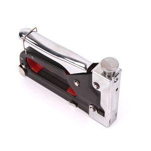 Pistola <span class=keywords><strong>Grapadora</strong></span> <span class=keywords><strong>Manual</strong></span> para Uñas, <span class=keywords><strong>Grapadora</strong></span> de Alta Resistencia para Material de Fijación de Tapicería, Decoración de Muebles de Carpintería - Product Image 5