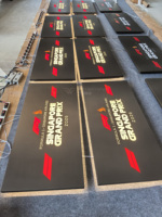 Boîte lumineuse publicitaire de luxe électroplaquée sous vide, rétroéclairée, avec logo personnalisé pour commandes en gros, choix privilégié pour les murs d'accentuation des magasins de marque