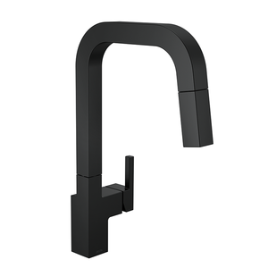 Grifo de Cocina de Acero Inoxidable Cepillado de Arco Alto, Caño Giratorio, Monomando, Mezclador de Agua Fría y Caliente, Fácil de Instalar para Sudamérica - Product Image 1