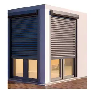 Keamanan tahan lama harga rendah aluminium Roller Shutter jendela dan Roller Shutter pintu