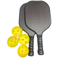 Nouvel ensemble de raquettes de pickleball en bois en promotion avec couleur personnalisée