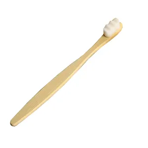 Bamboo Toothbrush Hotel Travel 100% Natural Nano Toothbrush Bamboo Soft 10000 Bristles Eco Friendly Biodegradable Toothbrushes