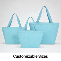 Bolsa de Mano de Lona de Algodón Reutilizable Ecológica Personalizada con Logotipo, Cierre de Cremallera de Alta Calidad, Reforzada para Compras