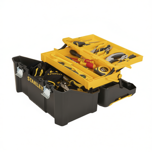 Caja de herramientas multinivel Stanley de 19 pulgadas con compartimentos de almacenamiento organizados para uso en taller - Product Image 2