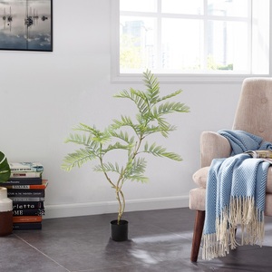 Plantas artificiales de 120cm en maceta, plantas tropicales, árbol de <span class=keywords><strong>Jacaranda</strong></span> para decoración interior del hogar - Product Image 1