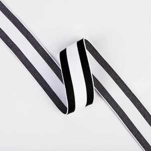 Sangle en nylon/polyester de haute qualité, personnalisée, résistante, à motif en treillis, élastique, haute visibilité, imprimée, vêtements Yusen - Product Image 1