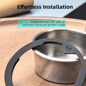 Junta de sellado de goma para rebabas superiores, 10 Uds., compatible con máquinas de café <span class=keywords><strong>Breville</strong></span> <span class=keywords><strong>Barista</strong></span> Express / Pro / Touch / Smart Grinder Pro - Product Image 6