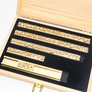 Vente directe usine : Moule en cuivre mobile en forme de T, Moule de marquage à chaud pour articles en cuir avec LOGO, Moule de marquage à chaud pour lettres anglaises - Product Image 1