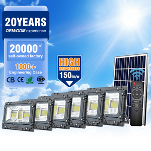 Iluminación Exterior de Fábrica al por Mayor, Resistente al Agua Ip65, 60w 100w 200w 300w 500w 800w, Reflector Solar LED - Product Image 1