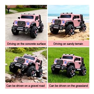Voiture électrique 4 roues pour enfants, moteur 390, plastique durable, lecteur MP3, lumières LED, siège large pour une conduite fluide - Product Image 6