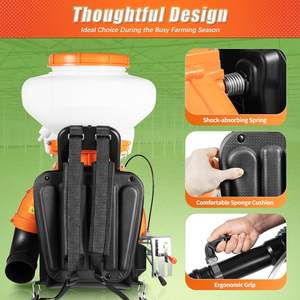 Mochila <span class=keywords><strong>Fogger</strong></span> Pulverizador 3.7 Gal Gás Mochila Pulverizador 41.5CC 2 Tempos Em Pó e Líquido Névoa Espanador - Product Image 4