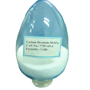 Oferta de preço de fábrica csbr alta qualidade para comprador caesium bromide 99.9% produzido por zhyuki royal