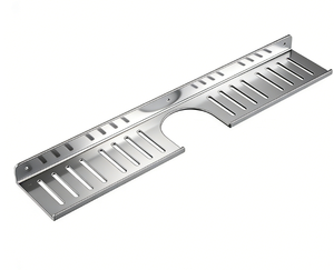 Étagère de rangement murale en acier au carbone sur mesure pour <span class=keywords><strong>lavabo</strong></span> et douche, avec drainage et support de séchage pour salle de bain - Product Image 1