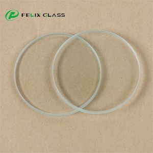 Verre trempé rond transparent personnalisé par le fabricant pour éclairage LED extérieur - Product Image 6