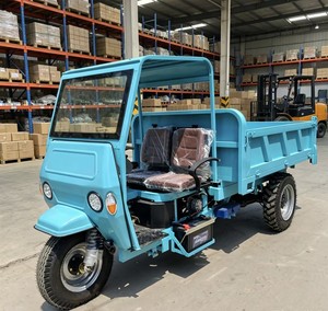 Triciclo con Capacidad de Carga de 1-3 Toneladas, Certificado CE ISO, Venta Directa de Fábrica, Mini Dumper Triciclo <span class=keywords><strong>para</strong></span> Construcción, Agricultura, Minería y Montaña - Product Image 1