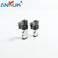 ANRUK 3M310-10 Électrovanne 5 Voies AC220V 1/2 BSP 5/2 Voies 2 Positions Pilotée pour Collecteur de Poussière