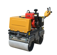 Rouleau vibratoire compacteur routier XMR083 Mini Roller Premium à économie d'énergie de 0,8 tonne