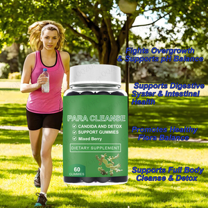 OEM Para Cleanse 60 Gummies - Détoxification du Candida et du Corps - Favorise <span class=keywords><strong>la</strong></span> Santé Digestive Intestinale et <span class=keywords><strong>la</strong></span> Fonction Hépatique - Product Image 3