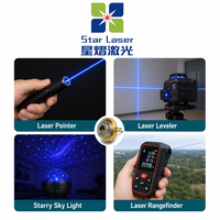 Diodo Láser Azul LXU45060G de 450nm y 60mW, Módulo LD TO18 de 5.6mm para Puntero Láser, Telémetro, Iluminación de Escenario