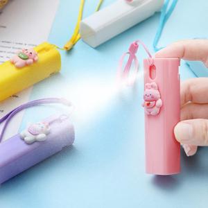 Bouteille pulvérisateur miniature mignonne de dessin animé, portable, avec cordon, rechargeable, pour voyage, toner, parfum, <span class=keywords><strong>alcool</strong></span>, désinfectant, petite bouteille pulvérisateur - Product Image 4
