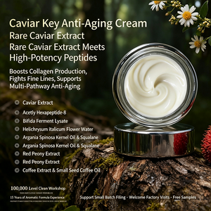 Crème Visage Professionnelle Qualité Salon OEM ODM Luxe Spa Anti-rides Caviar Fabricant Personnalisé Fournisseur Soin Hydratant Facial - Product Image 1