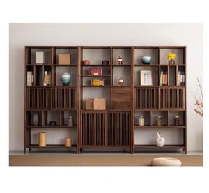 Nuevo estante antiguo de madera maciza de estilo chino, estantería para sala de té, adorno <span class=keywords><strong>Zen</strong></span>, juego de té y té, soporte de exhibición, marco antiguo de madera maciza