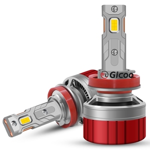 หลอดไฟรถยนต์ GICOO X25 ดีไซน์ใหม่ กำลังไฟสูง 160W 20000LM แบบ LED Canbus H4 H1 9005 9006 H11 ไฟหน้า LED H7 - Product Image 6