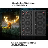 Écran LED vidéo 3D couleur plein format Yushuo YSTI-P10.42, étanche IP65, luminosité 6000 Nits, pour affichage extérieur et signalétique de centre commercial