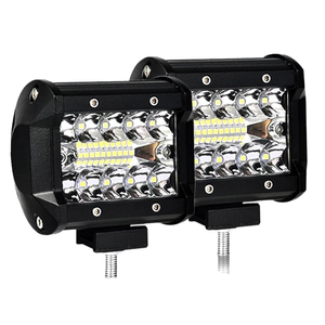 ไฟสปอร์ตไลท์ LED XTX ขนาด 4 นิ้ว 72 วัตต์ 20 หลอด LED 6500 ลูเมน สีขาวธรรมชาติ กันน้ำ 10-30 โวลต์ สำหรับงานกลางแจ้ง/สปอตไลท์/ฟลัดไลท์/ลำแสงสำหรับขับขี่ออฟโรด - Product Image 1