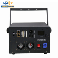 Nouvelles Lumières Laser DJ RGB 10W à Effet Dessin Animé, Faisceau de Ligne Animé, Contrôle DMX 512 et ILDA, Éclairage de Scène pour Discothèques et Clubs Nocturnes