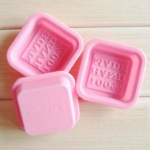 Handmade DIY 3D Square <b>Silicone</b> Mold Disposable Fondant Cake Decorating <b>Tool</b>, Used for Making Soap and Candy - Product Image 1