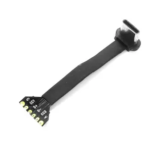 Tùy chỉnh siêu mỏng cấu hình thấp 6pin FPC USB Loại C cáp cho điện thoại trở lại clip