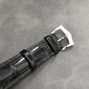 Montre de luxe de qualité 5A, calendrier annuel, mouvement automatique, boîtier en acier inoxydable, cadran gris, montre pour négociations formelles - Product Image 6