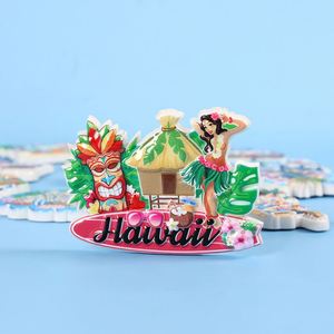 ของที่ระลึกอเมริกันแบบสามมิติ สร้างสรรค์ ข้ามพรมแดน แม่เหล็กติดตู้เย็นที่ระลึกซานฟรานซิสโก สำหรับตกแต่งบ้านและการเดินทาง - Product Image 4