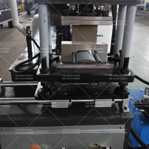 Machine de matériau de construction de <span class=keywords><strong>porte</strong></span> de volet roulant Machine de formage de feuilles de modèle de gaufrage en acier - Product Image 5