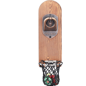 Ouvre-bouteille <span class=keywords><strong>mural</strong></span> CL214 Play Platoon avec crochet et anneau, attrape-capsules, aimant pour cuisine et bar - Product Image 1