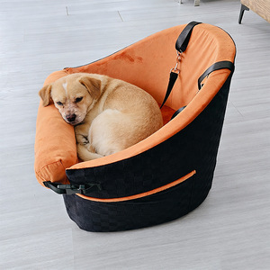 <strong>Pet</strong> Car Plush Square Cloth Cat &amp; Dog Bed with Customized <strong>Central</strong> Control Ensuring Safety and Warmth for <strong>Pets</strong> - Product Image 3