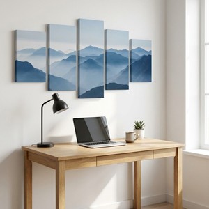 Impression sur toile personnalisée Homco, art photo, décoration murale personnalisée, prête à accrocher, peinture sur toile <span class=keywords><strong>en</strong></span> gros - Product Image 5