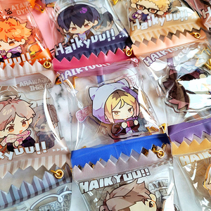 Miễn phí Mẫu Crayon Shin-chan nhựa Keychain guinea Acrylic cá sấu Takeaway mềm kẹo mô phỏng Bong Bóng Mặt dây chuyền Inflatable - Product Image 4