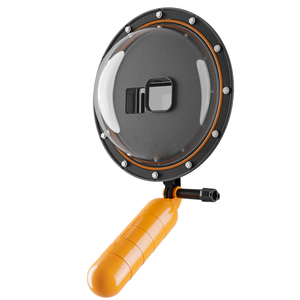 Telesin 98 feet không thấm nước Dome Port Diving trường hợp khung cho <span class=keywords><strong>GoPro</strong></span> 9/10/11/12 Diving Shell trường hiện-go Pro Phụ Kiện máy ảnh - Product Image 1