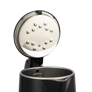 Bouilloire électrique portable en acier inoxydable de 1,5 L, 1500 W, ébullition rapide, arrêt automatique, pour la maison, les voyages, l'hôtel - Product Image 2