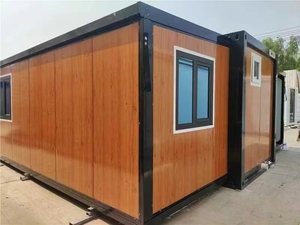 منزل حاويات فولاذي صديق للبيئة عالي الجودة متنقل قابل للتوسع من غرفة نوم واحدة إلى غرفتين مع مرافق للاستخدام كمستودع - Product Image 4