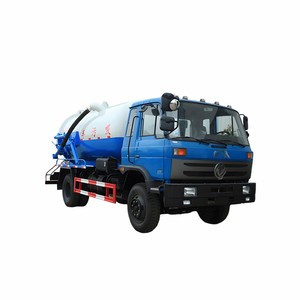 Low Cost Dongfeng 4X2 13CBM Vacuum Suction Truck for Wastewater Removal - Product Image 1